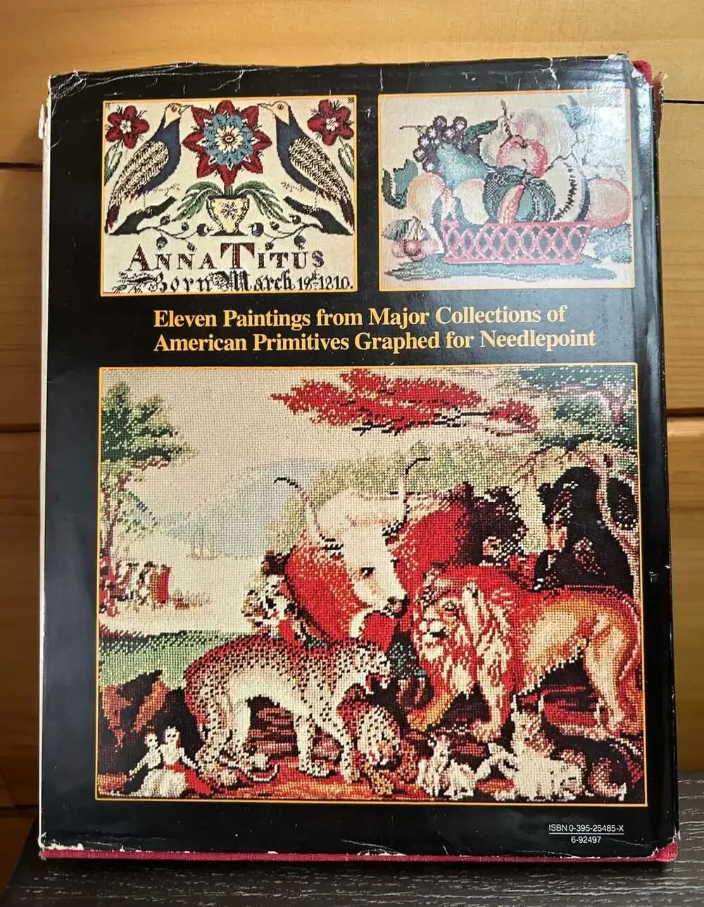 American Primitives Book in Needlepoint - Hardcover book By Ormond, Brande